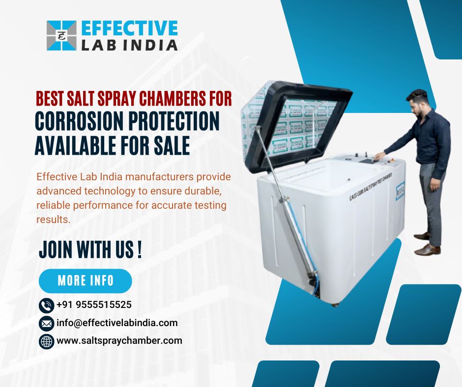 Best Salt Spray Chambers For Corrosion Protection Available For Sale